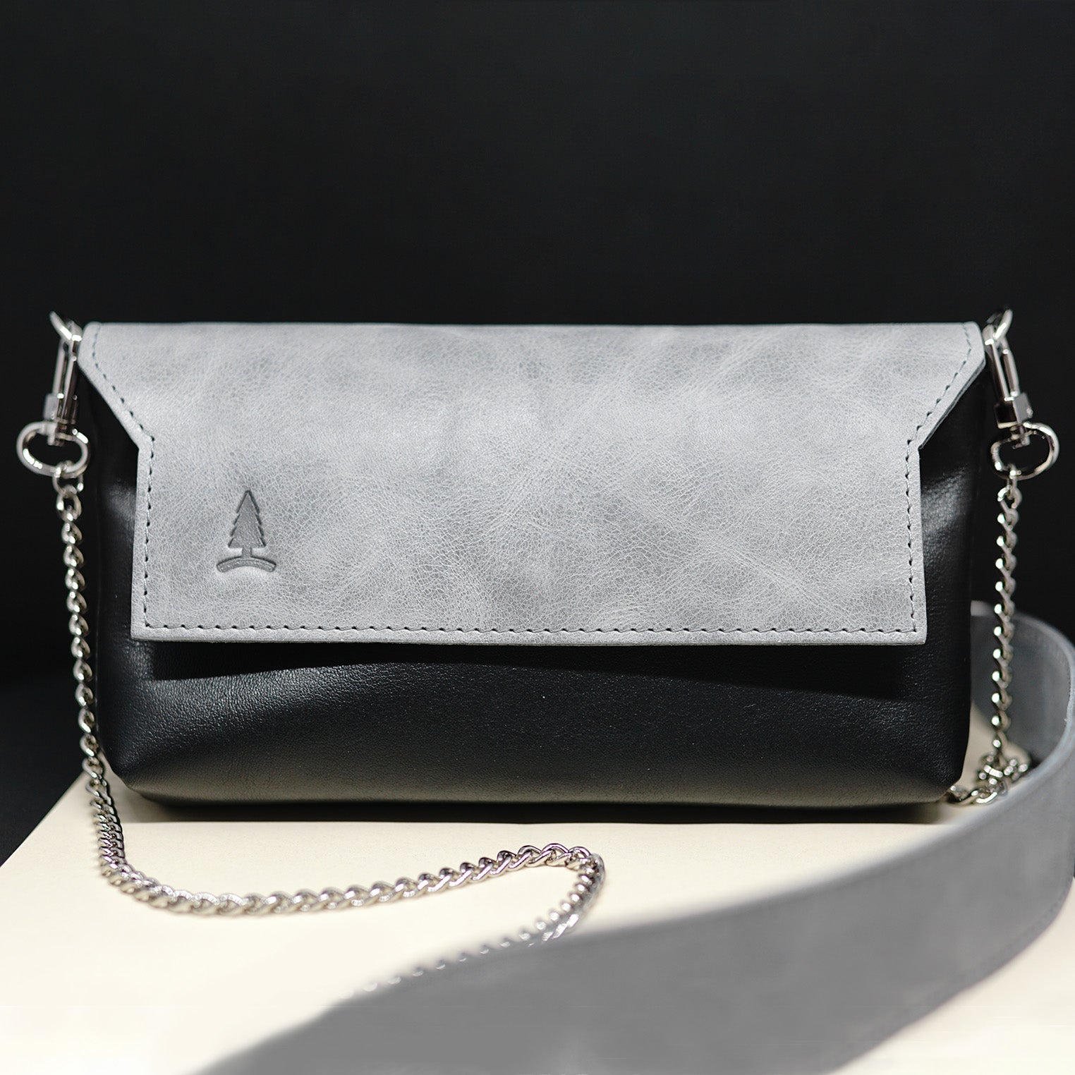 Dames leren handtas G&B